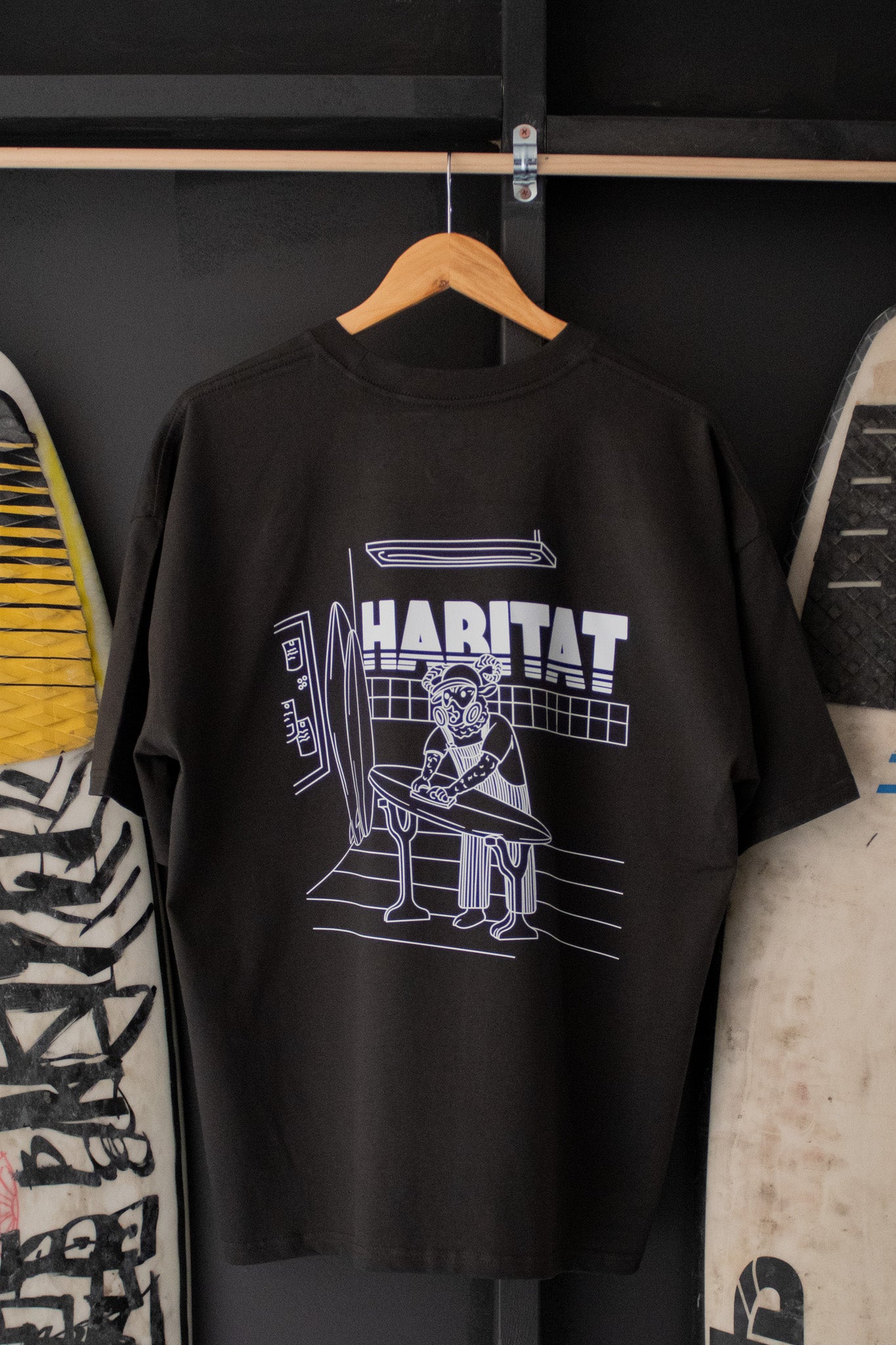 Woolley Shapes X Habitat Tee