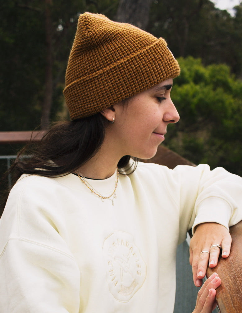 Habitat knitted beanie, womens beanie, surfwear