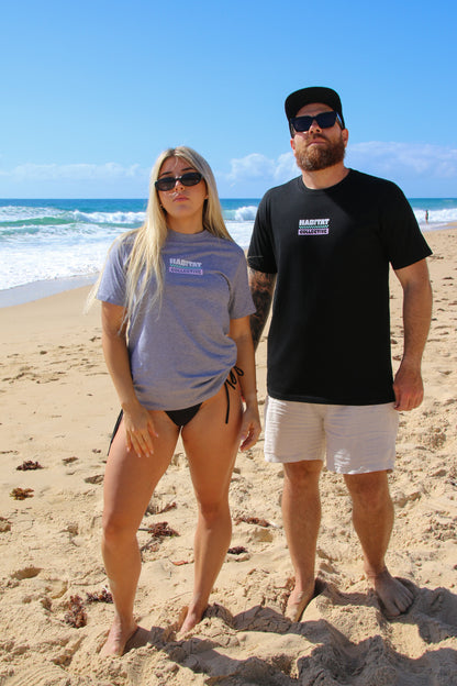 Palm Cove organic t-shirts, unisex st-shirt, surfwear, palm cove.