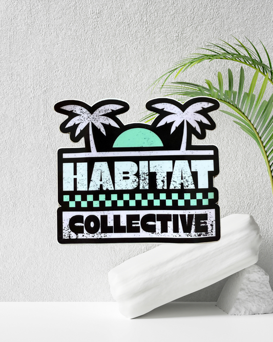 Palm cove sticker, surf sticker